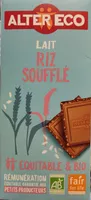 Lait riz soufflé croquant