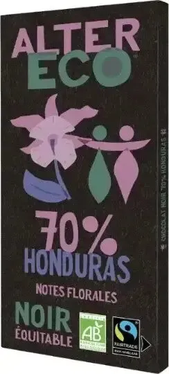 Chocolat Noir Honduras 70%