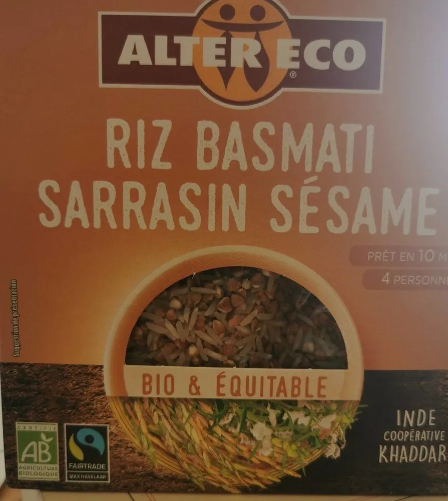 Riz basmati sarrasin sésame