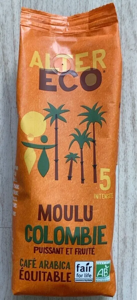 Pur Arabica Moulu Colombie
