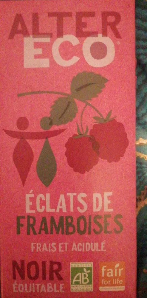 Alter Eco NOIR éclats de framboises