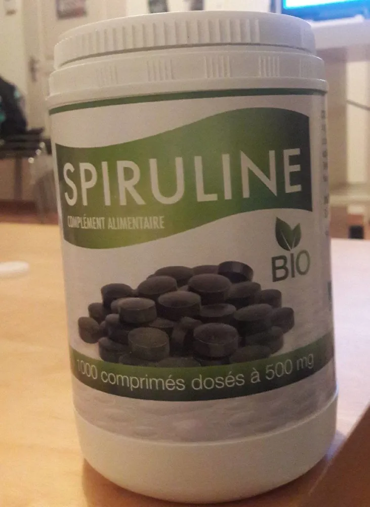 Spiruline 500 MG Ecocert GPH Diffusion