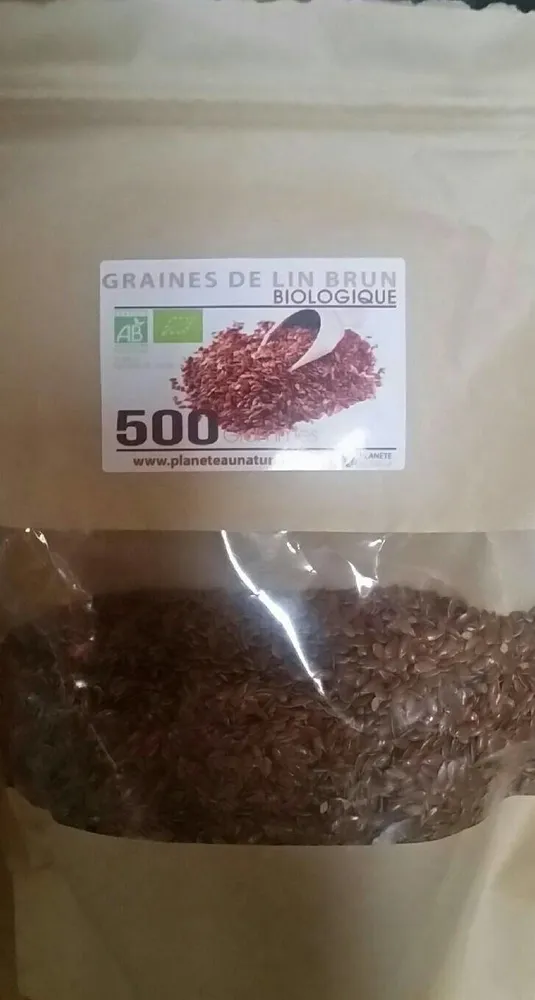 Graines de lin brun bio