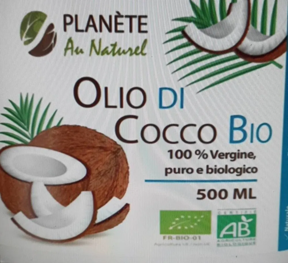 Olio di cocco bio
