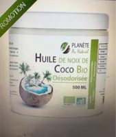 Huile de noix de coco bio désodorisée