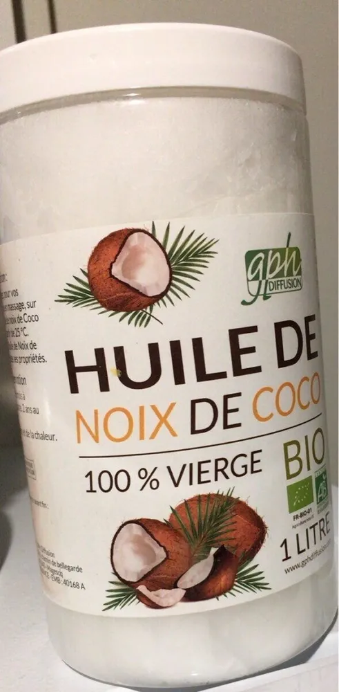 Huile de coco