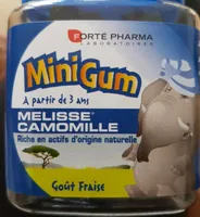 Forte Pharma Minigum Melisse Camomille Gout Fraise X50