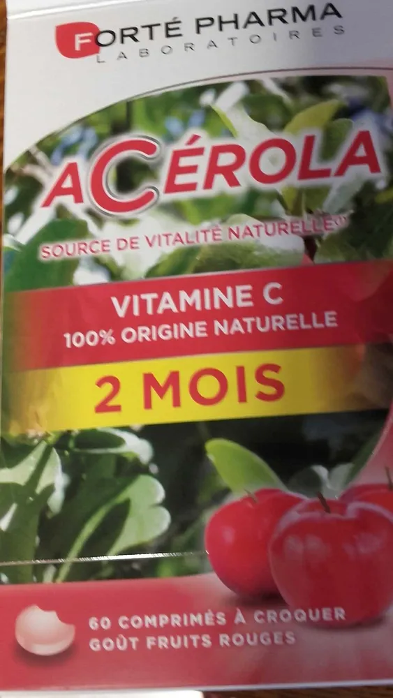 Energie acérola