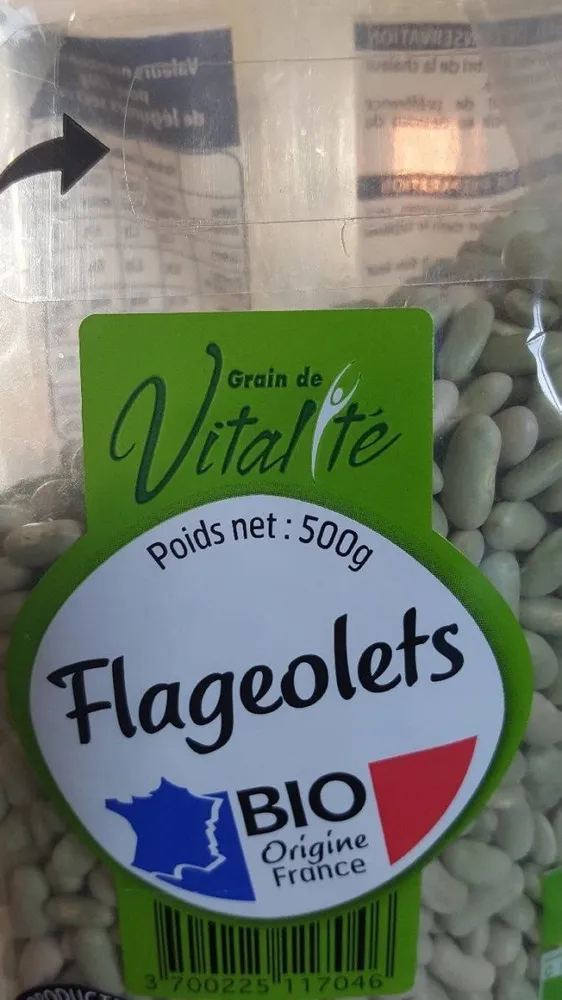 Flageolets Verts Bio Grain De Vitalité