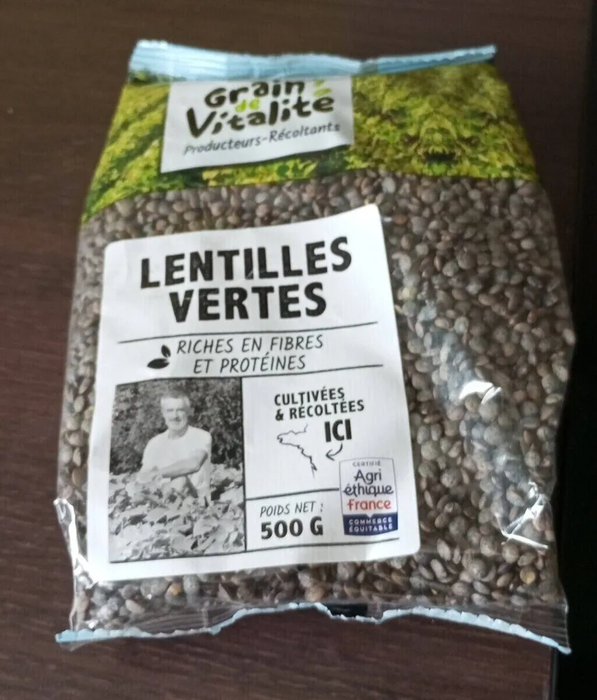 LENTILLES VERTES