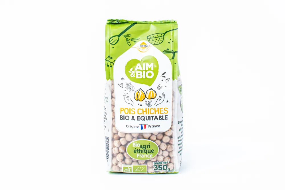 Pois chiches biologiques