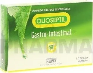 Gastro-intestinal - 15 Gélules Végétales - Olioseptil