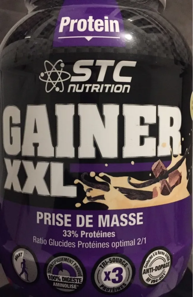 Gainer XXL Vanille - 1KG - STC Nutrition