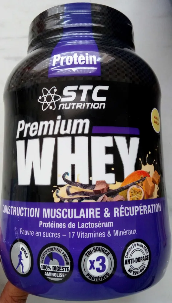 Whey Pure Premium Protein Vanille - 750GR - STC Nutrition