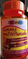 Gummies Multivitaminées - 60 Gommes - Pediakid