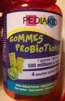 Gommes Probiotiques - 60 Gommes - Pédiakid