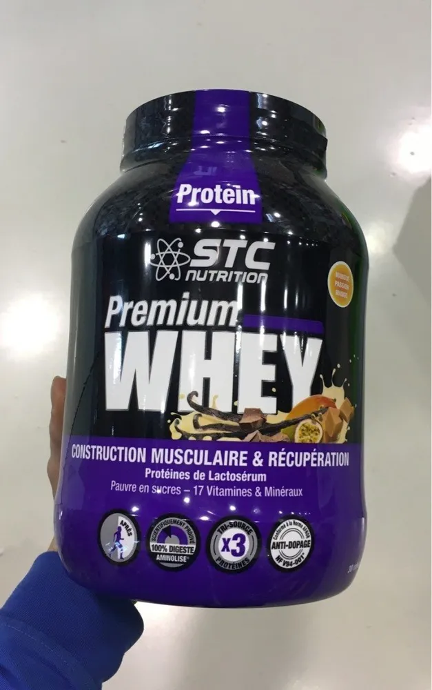 Whey Pure Premium Mangue Passion - 750GR - STC Nutrition