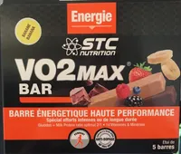 STC Nutrition VO2 Max Bar Banane - étui De 5 Barres De