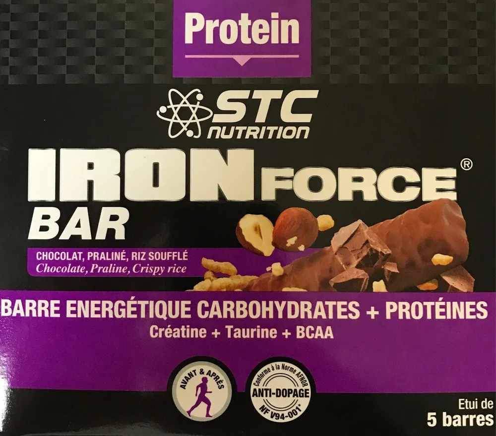 BARRES ENERGETIQUES IRON FORCE