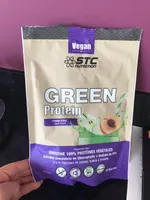 STC Nutrition Vegan Green Protein Smoothie Pomme / Pèche 500G