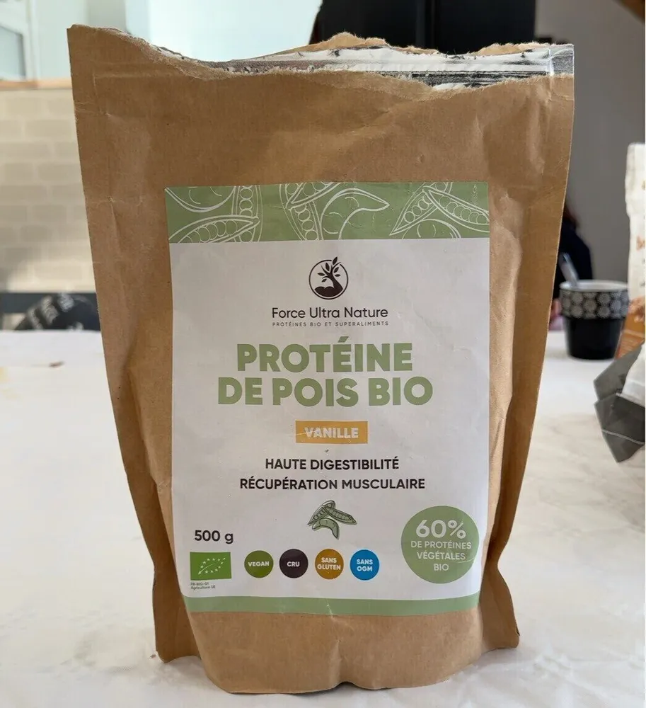 Proteine de pois Bio Vanille