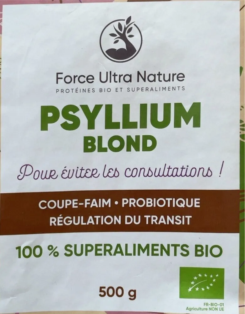 PSYLLIUM BLOND EN TÉGUMENTS