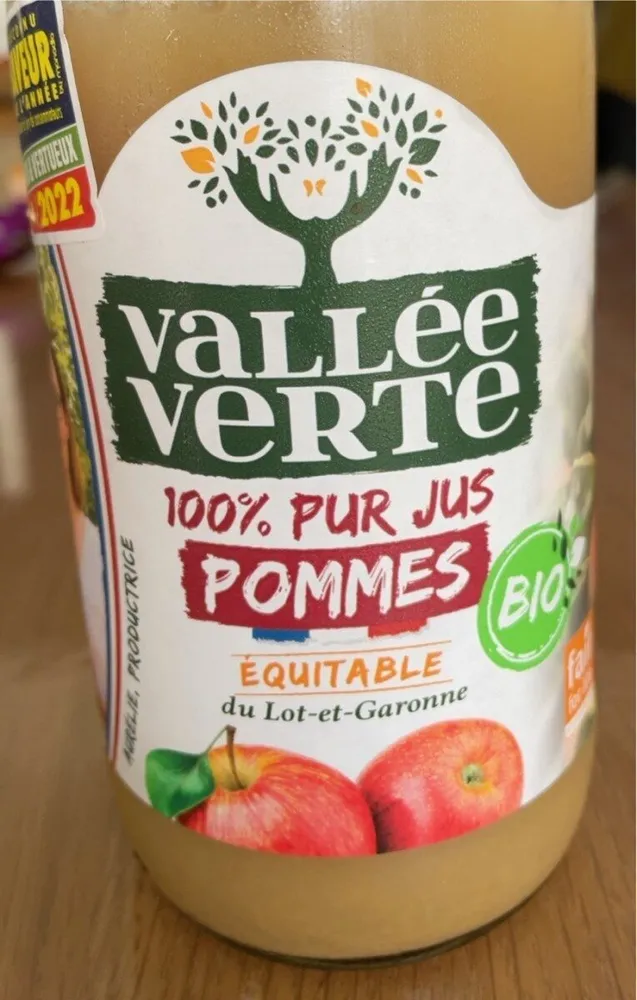 Pur jus de pomme équitable du Lot-et-Garonne