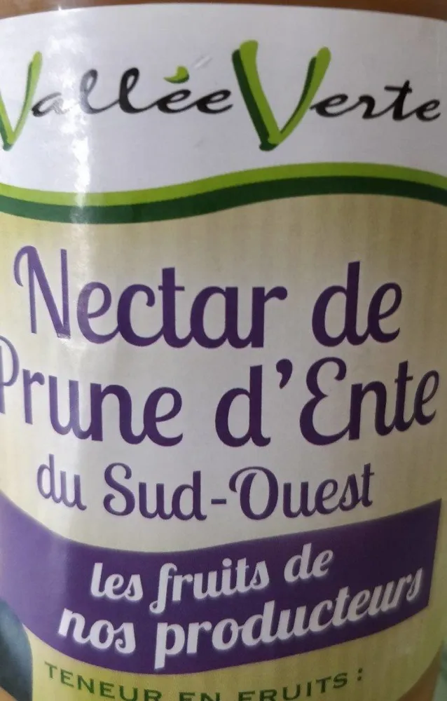Nectar de prune d'ente