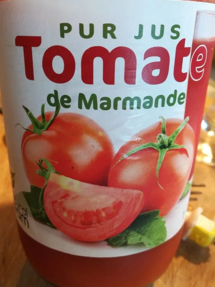 Pur jus de tomate de marmande