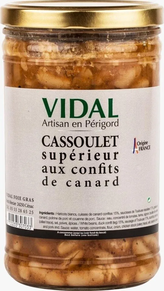 Cassoulet Supérieur Aux Confits De Canard