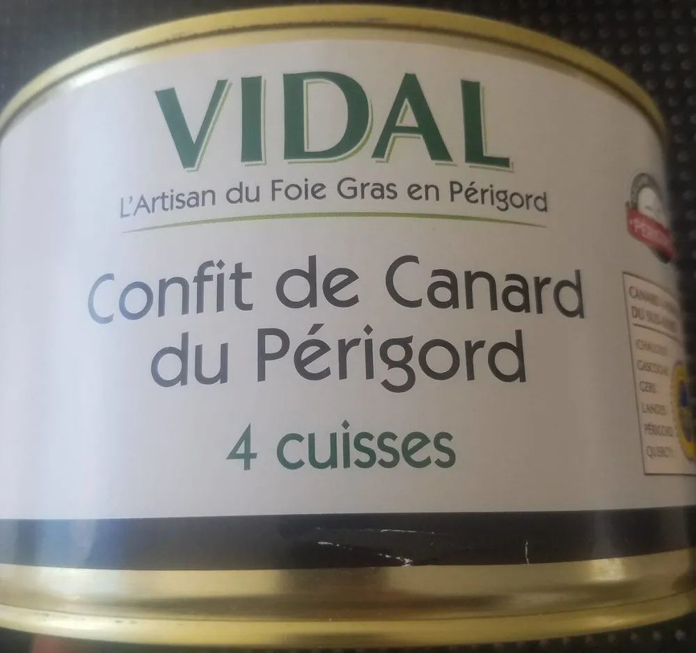 Confit de canard du perigord