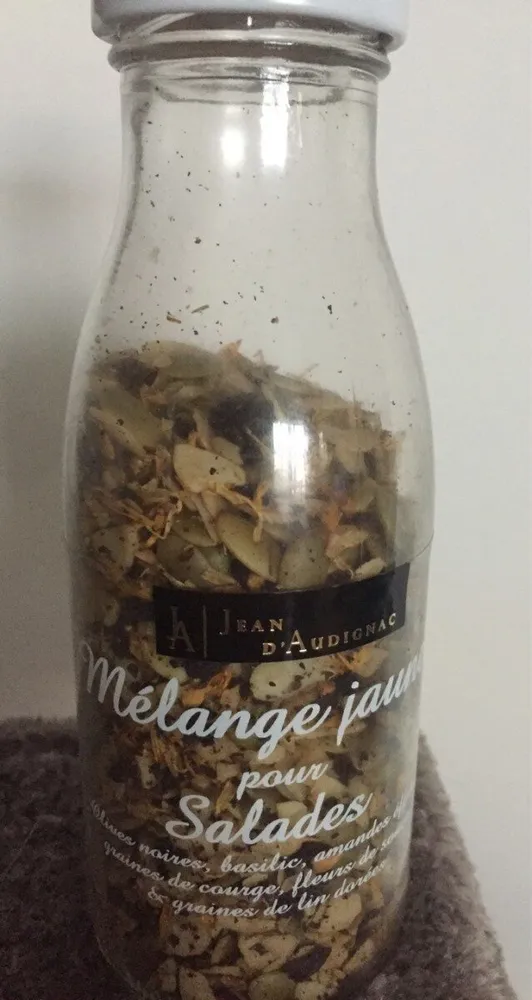 Mélange jaune pour salade