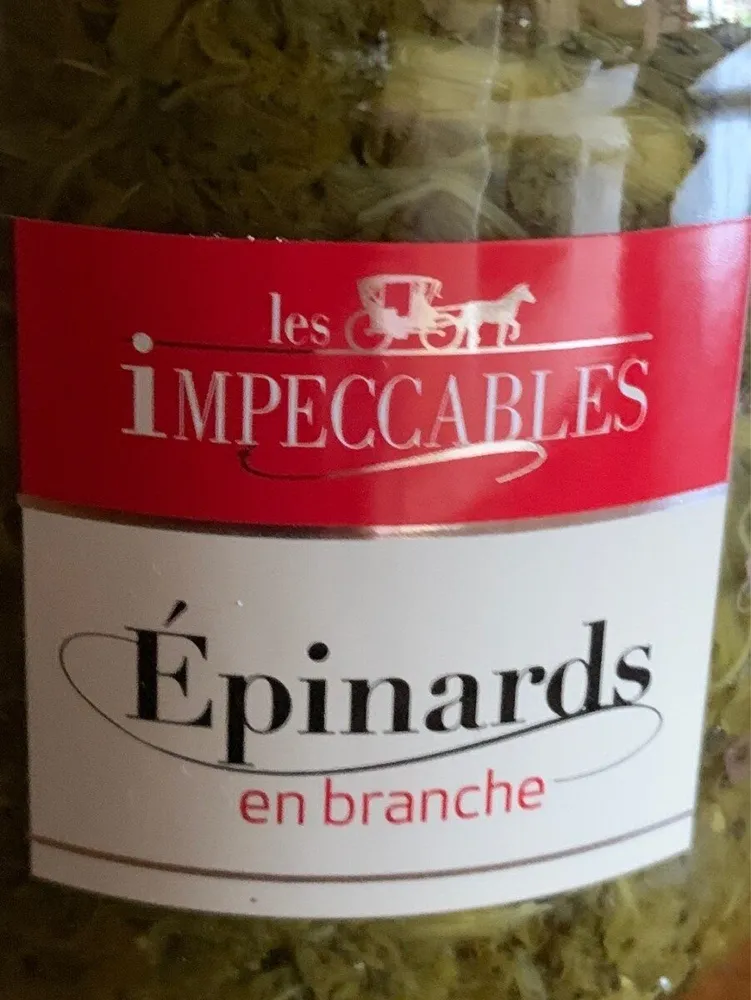 Epinards en branche