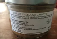 Pâté aux châtaignes d'Ardèche