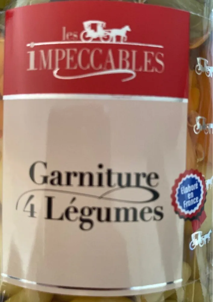 Garniture 4 legumes