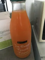 Jus orange carotte citron