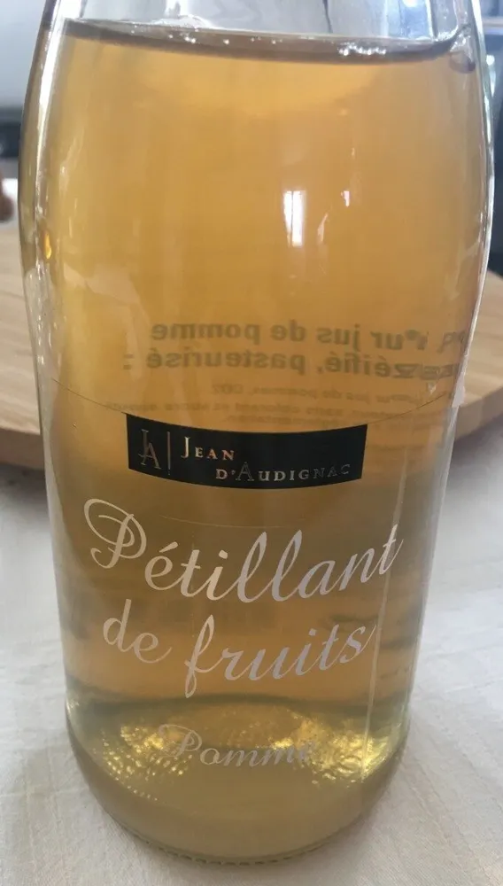 Petillant de fruits pomme