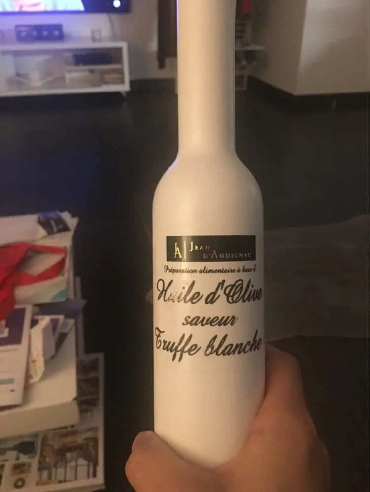 Huile d'olive saveur truffe blanche