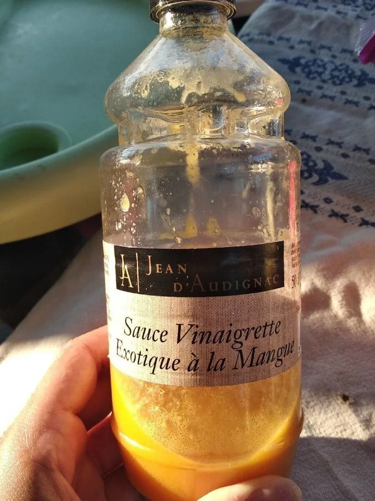 Sauce vinaigrette exotique à la Mangue