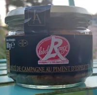 Pâté de campagne au piment d'Espelette