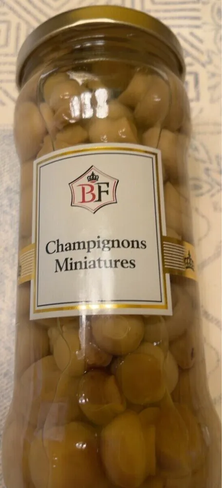 Champignons miniatures