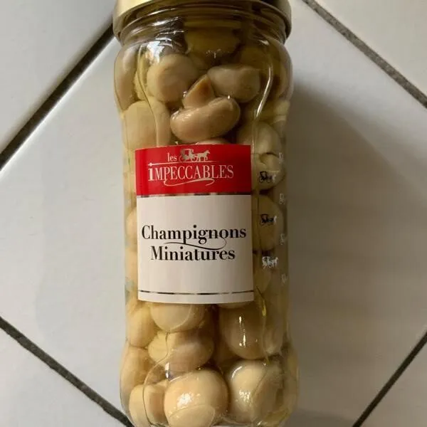Champignons miniatures Les Impeccables