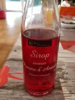Sirop saveur pomme d amour