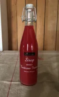 Sirop saveur tarte aux fraises