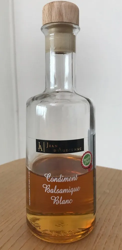 Condiment balsamique blanc