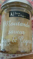 Moutarde saveur noix et cognac