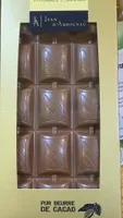 Chocolat au lait fourrée caramel