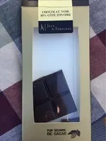 Chocolat noir 85% cote d’ivoire