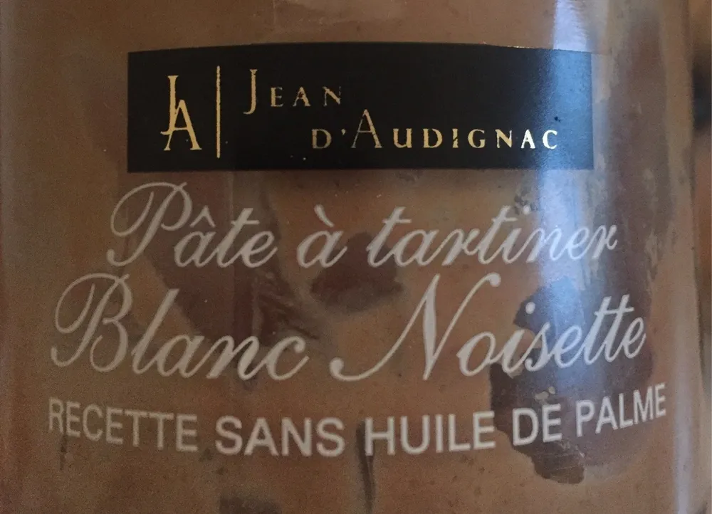 Pate a tartiner Blanc Noisette