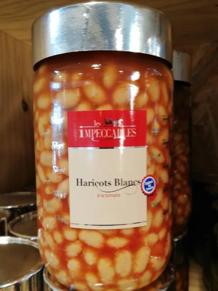 Haricots blancs à la tomate